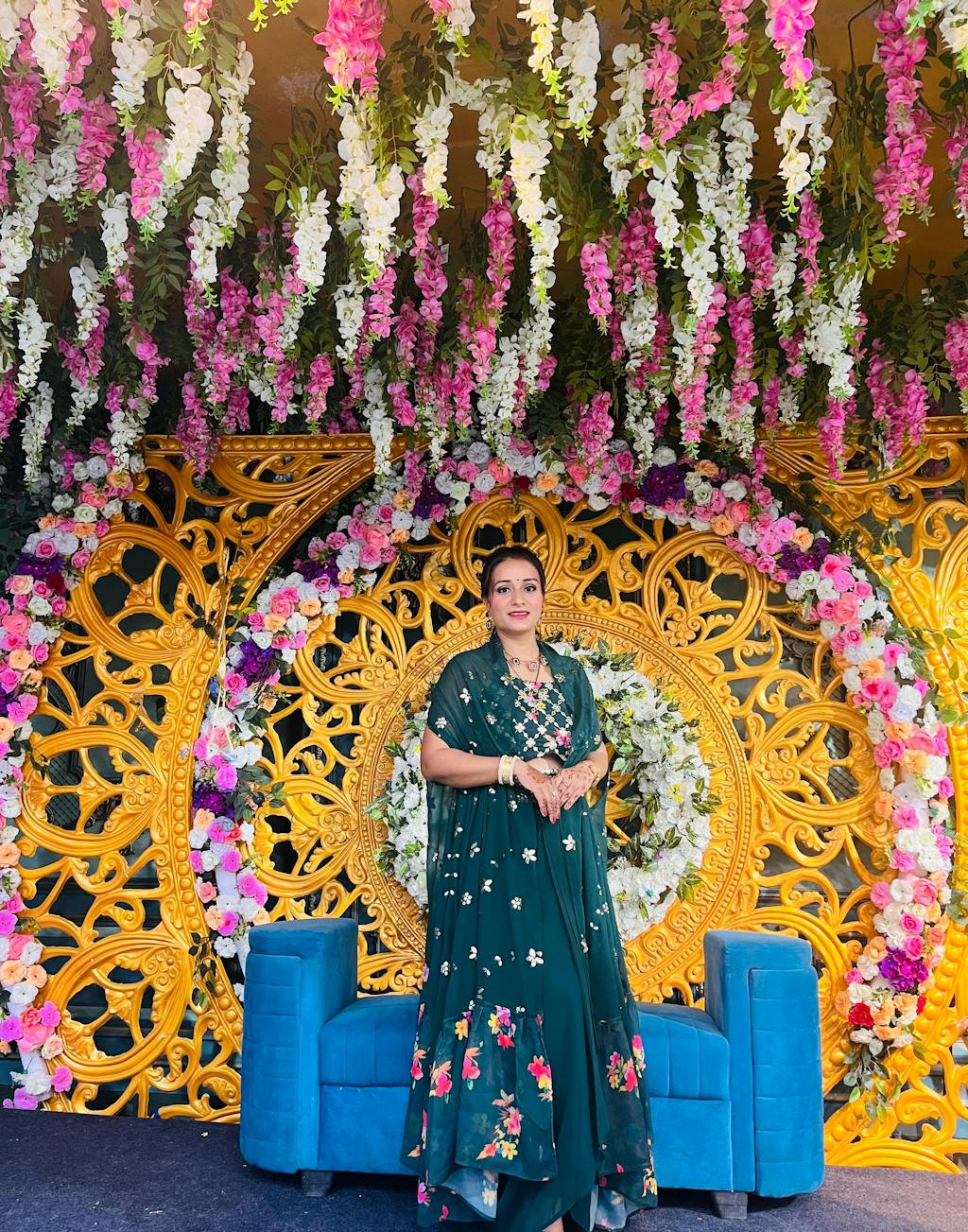 Sarong dress for mehendi /wedding mehendi & sangeet outfit