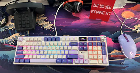 S104 Wireless Full Size Mechanical Keyboard