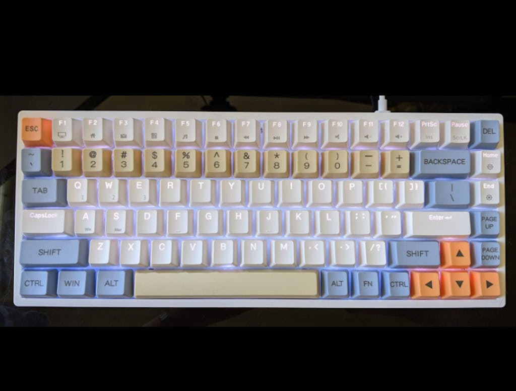 ROYAL KLUDGE RK84 84 Keys Wireless 80% Mechanical Gaming Keyboard