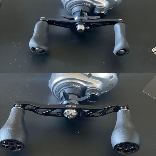 Gomexus Crank 120mm Handle mit 30 mm TPE Knobs (8x5mm)