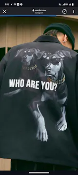 Black Dog Graphic Printed Shirt