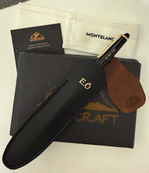 Deri Tekli Kalem Kılıfı