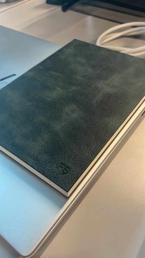 Deri Kapaklı A5 Defter