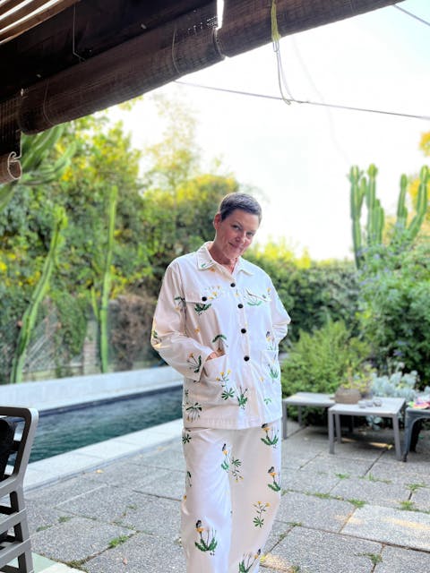 PANTALON TUBO DIENTE DE LEON