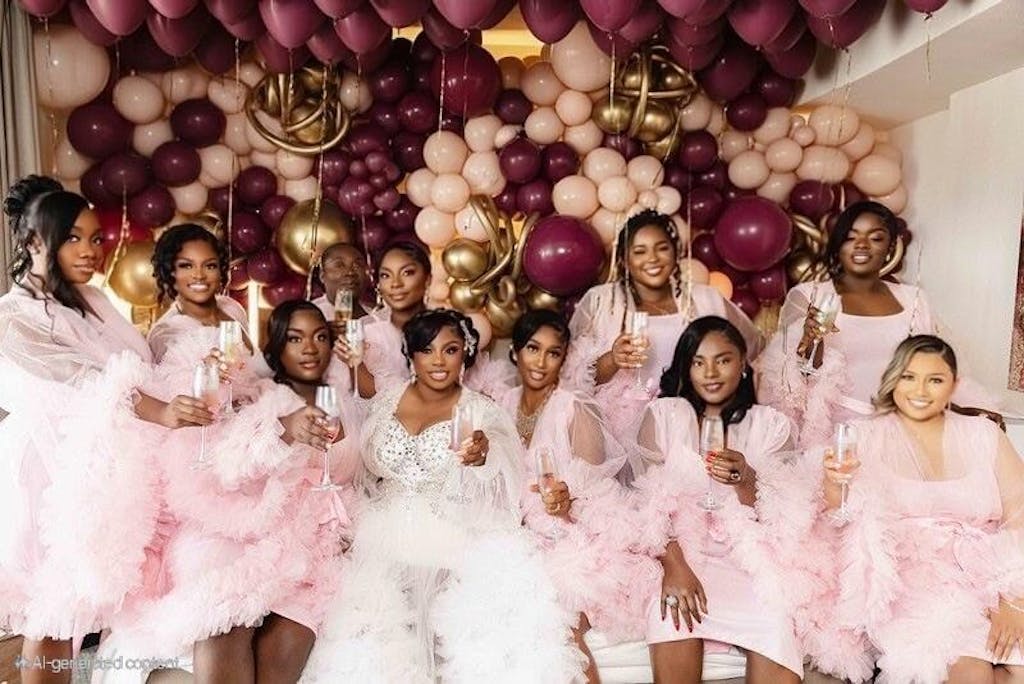 Imelda Bridesmaids robe