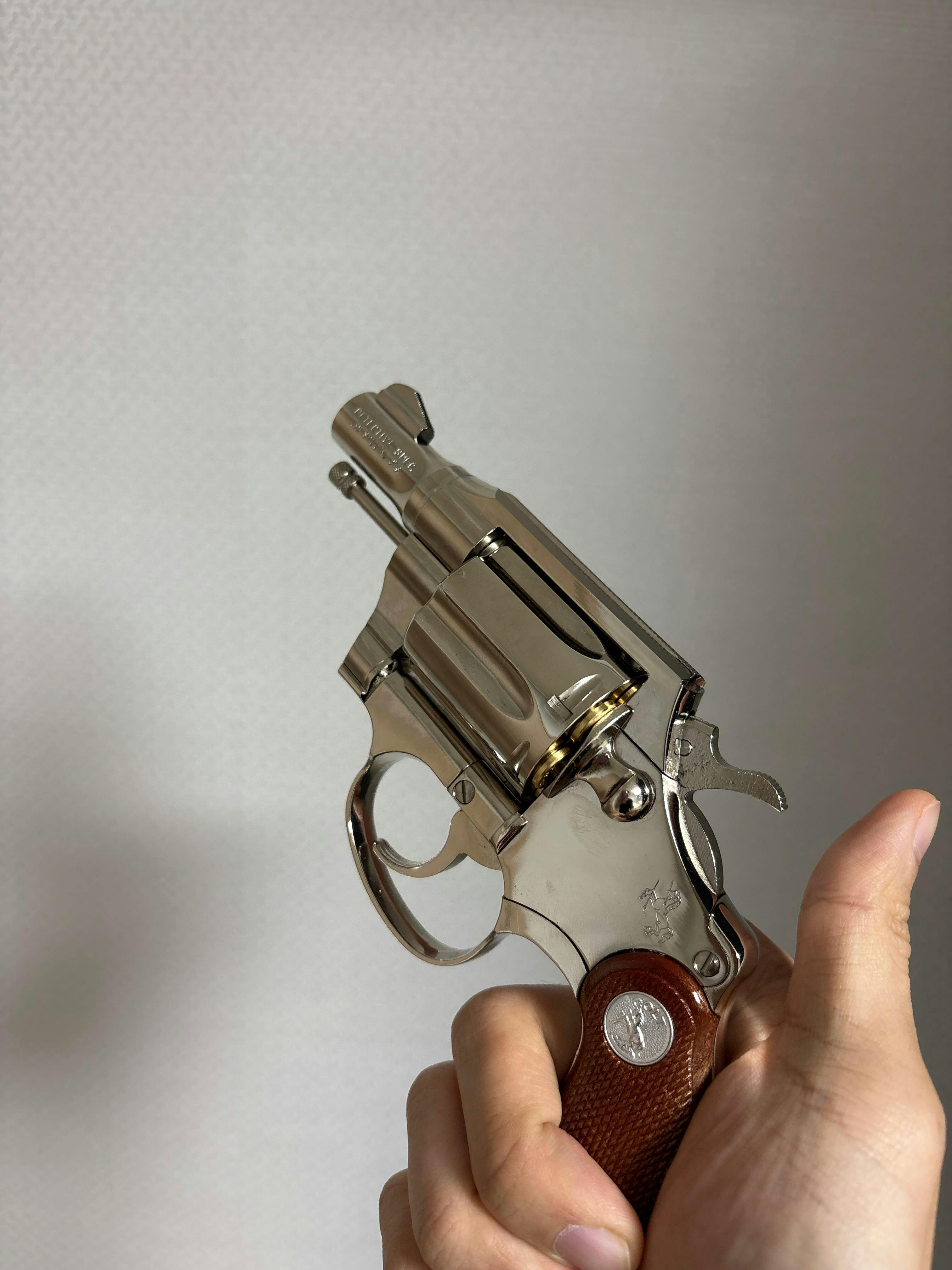 タナカ】Colt Detective Special 2inch “R-model” Nickel Finish