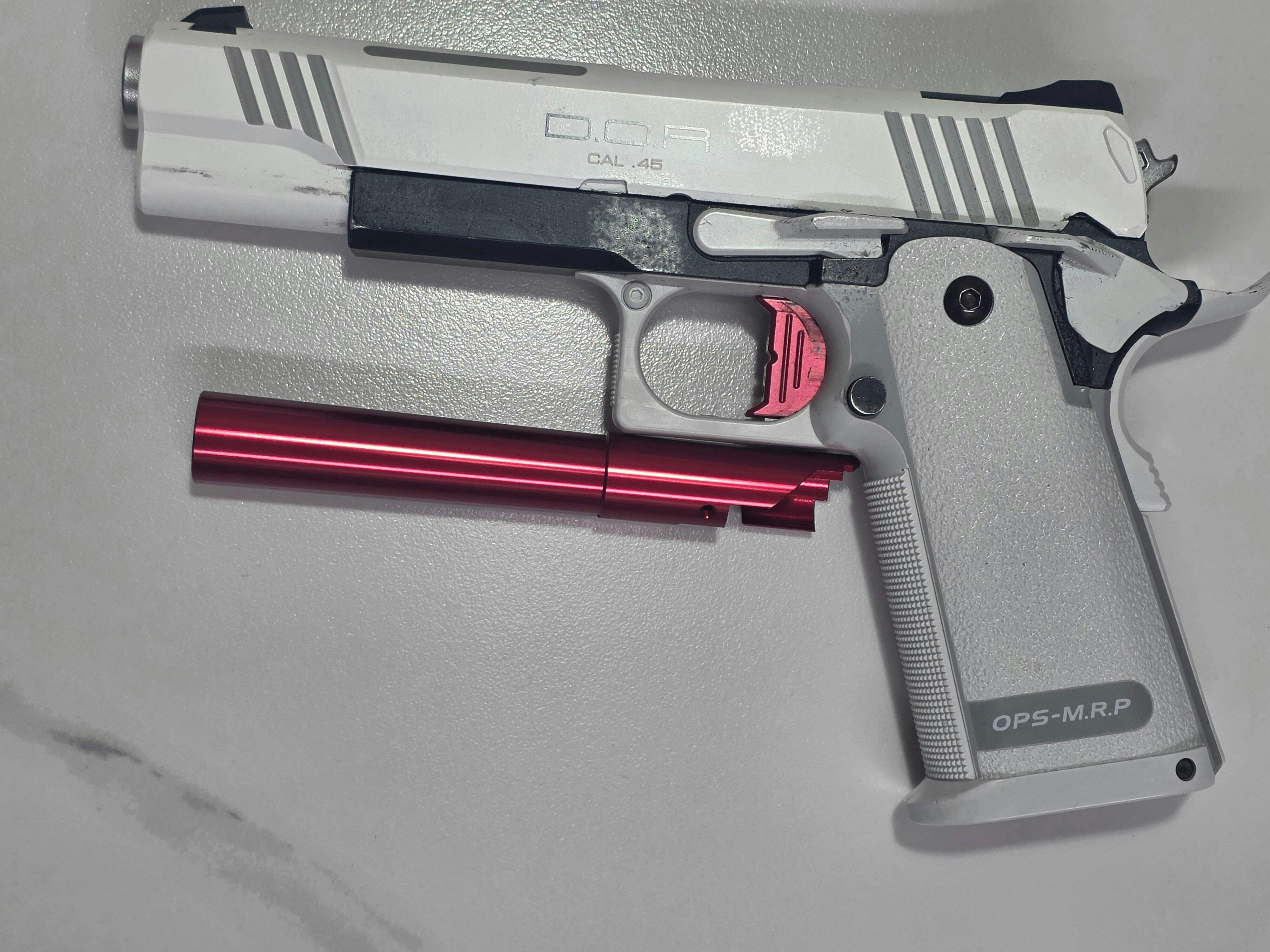 マルゼン】ワルサー PPK・PPK/S用 サイレンサー＆可変ホップバレル