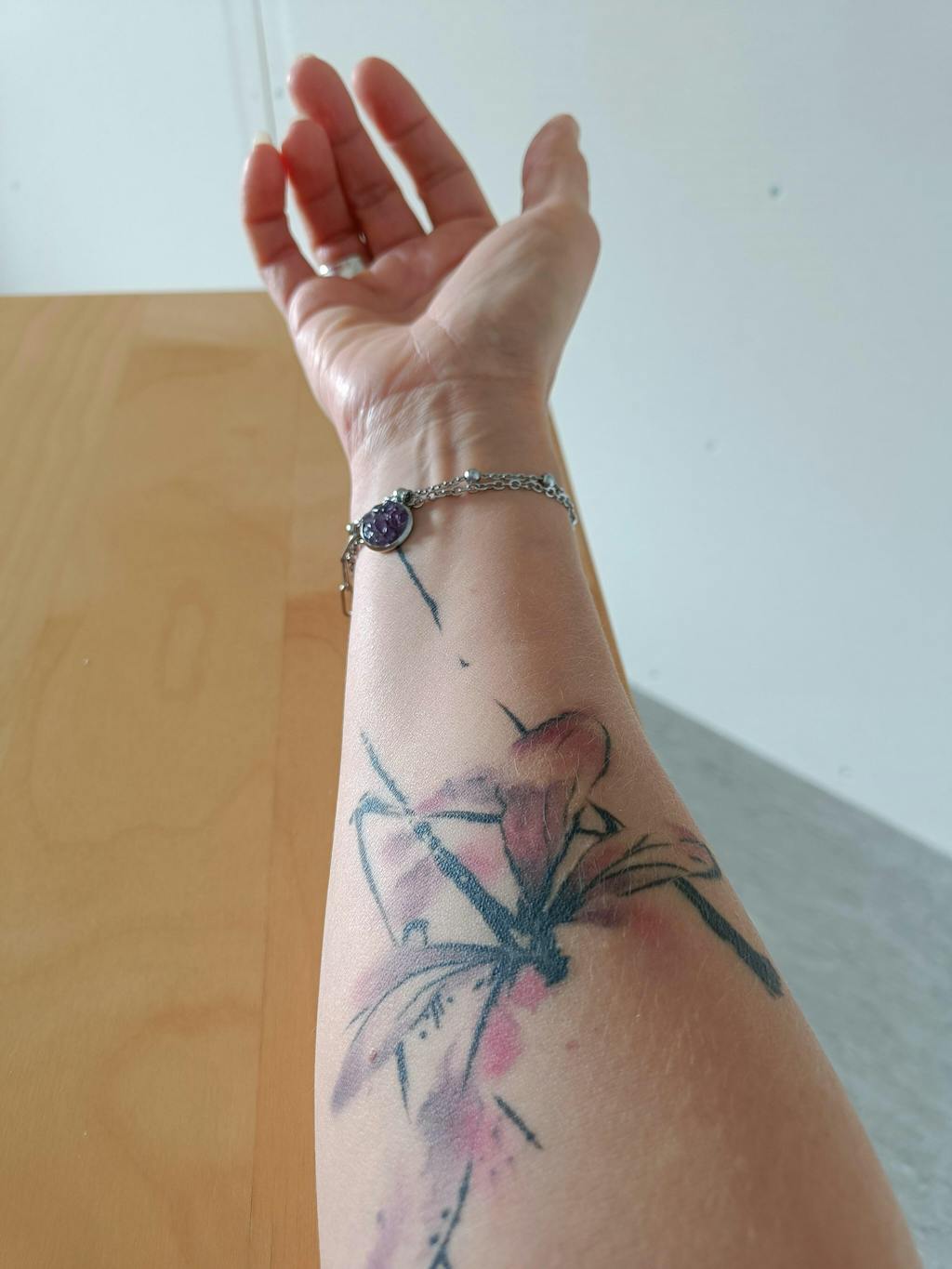 MURSKA ametisti amuletti rannekoru setti