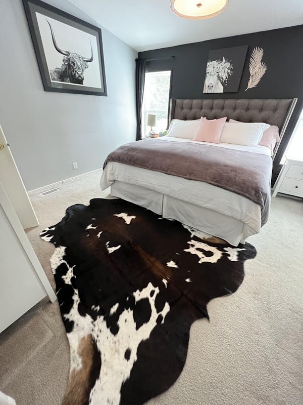 Dark Chocolate Cowhide Rug