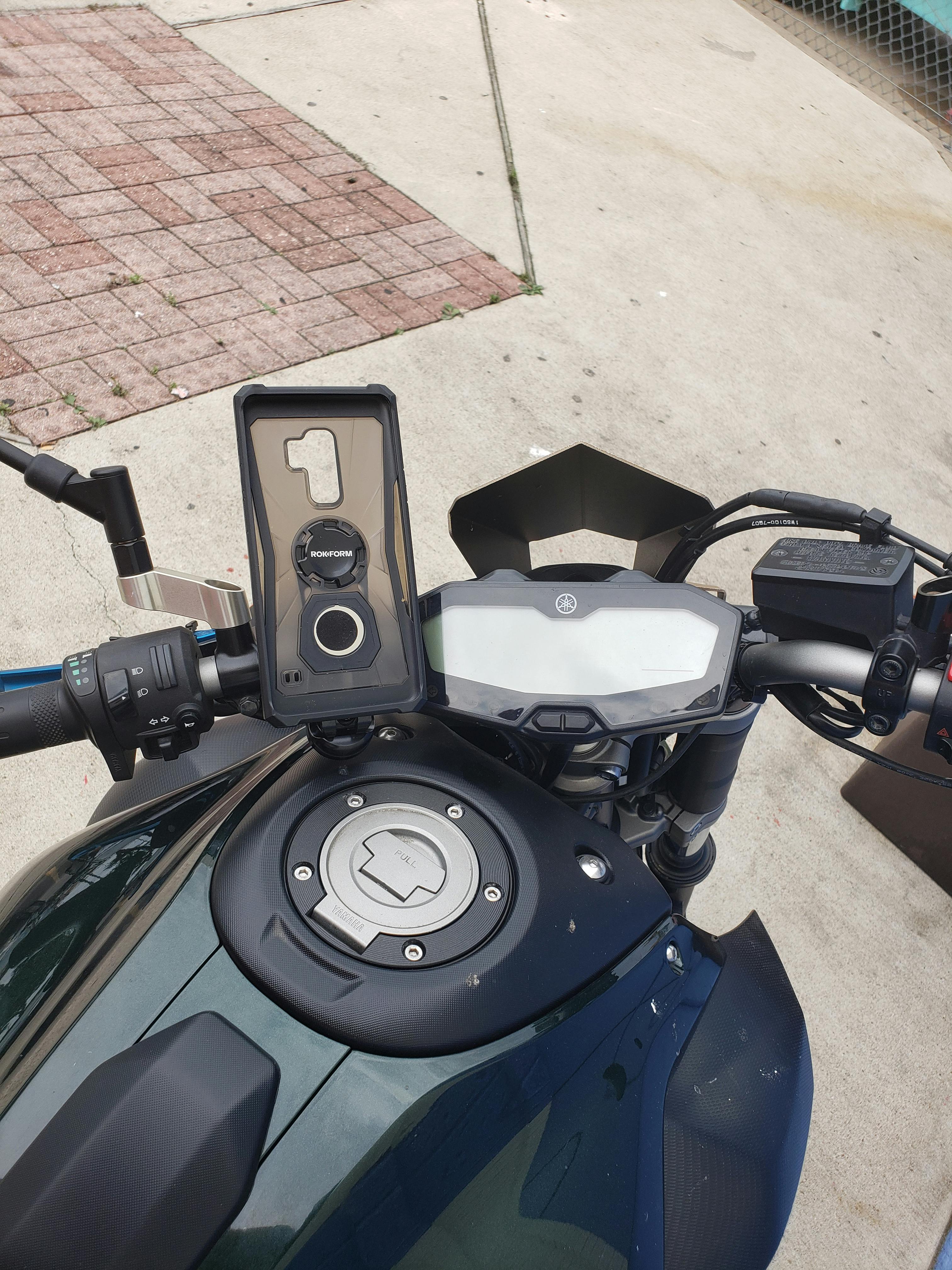 indian scout bobber phone mount