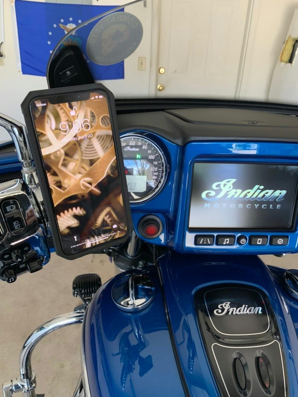 iPhone XS/X Motorcycle Handlebar Mount Pro Series by Rokform
