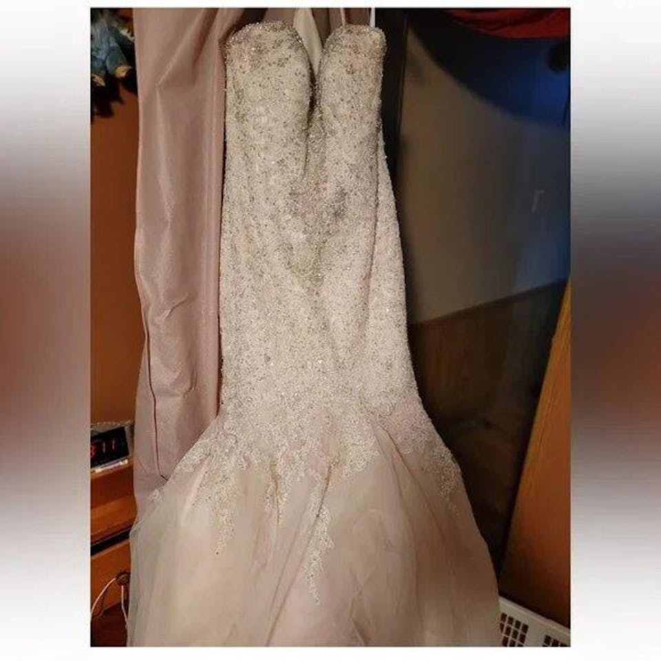 Elegant White Sweetheart Sleeveless Mermaid Long Wedding Dresses With Sweep Trailing,WD0569