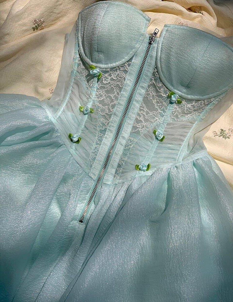 Elegant Blue Sweetheart A-Line Short Homecoming Dresses For Birthday Party,HD1196