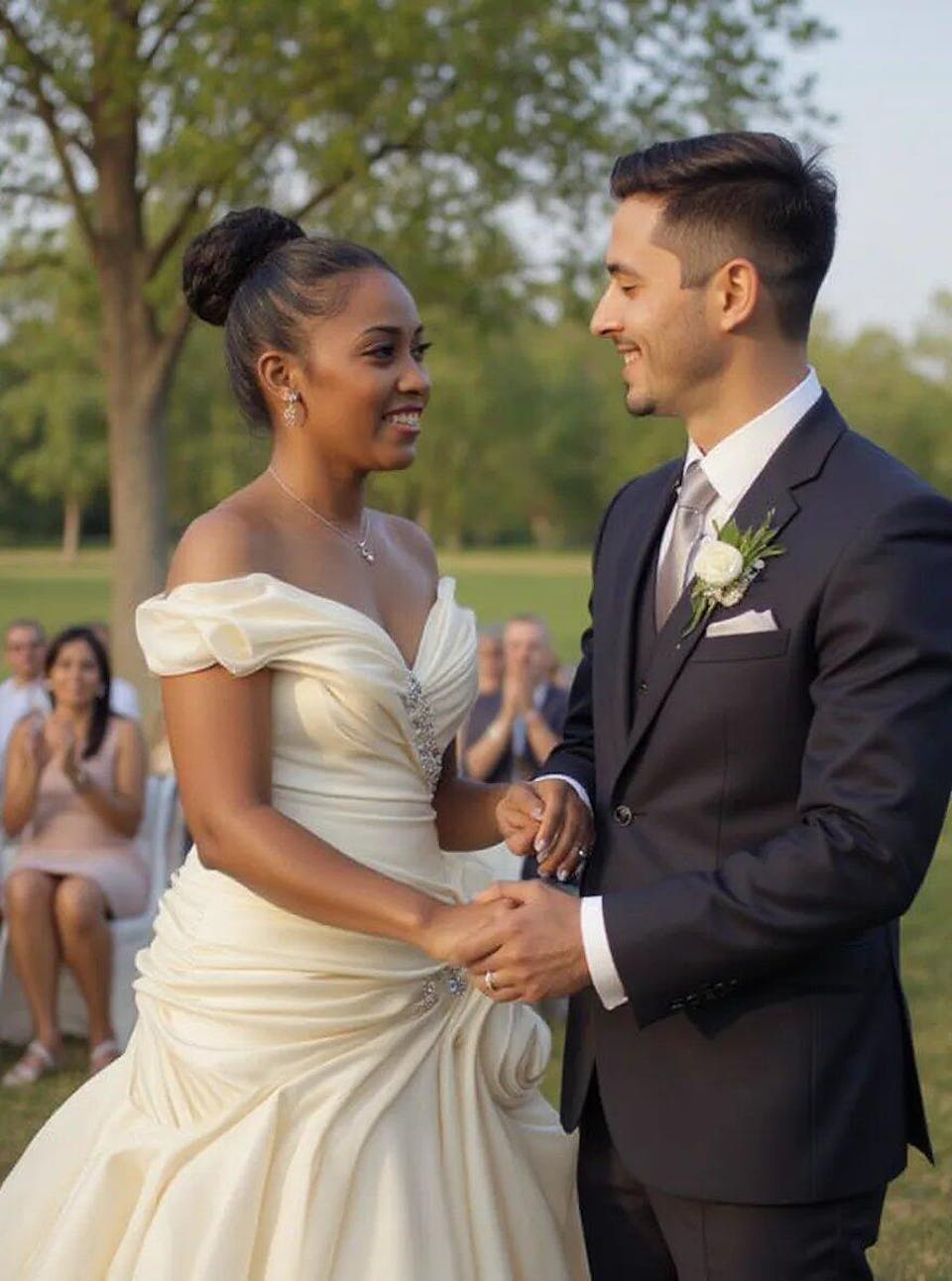 Classy Ruched Satin Wedding Prom Gown Strapless Sweetheart Neckline Mermaid Silhouette,WD0582