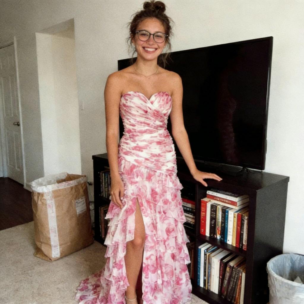 Elegant Sweetheart Sleeveless Mermaid Satin Evening Prom Dresses Online, OLP917