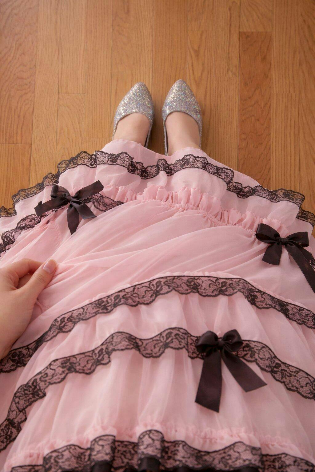 Unique Pink Spaghetti Strap A-Line Long Prom Dress Ideas, Evening Party Dresses, OLP1504