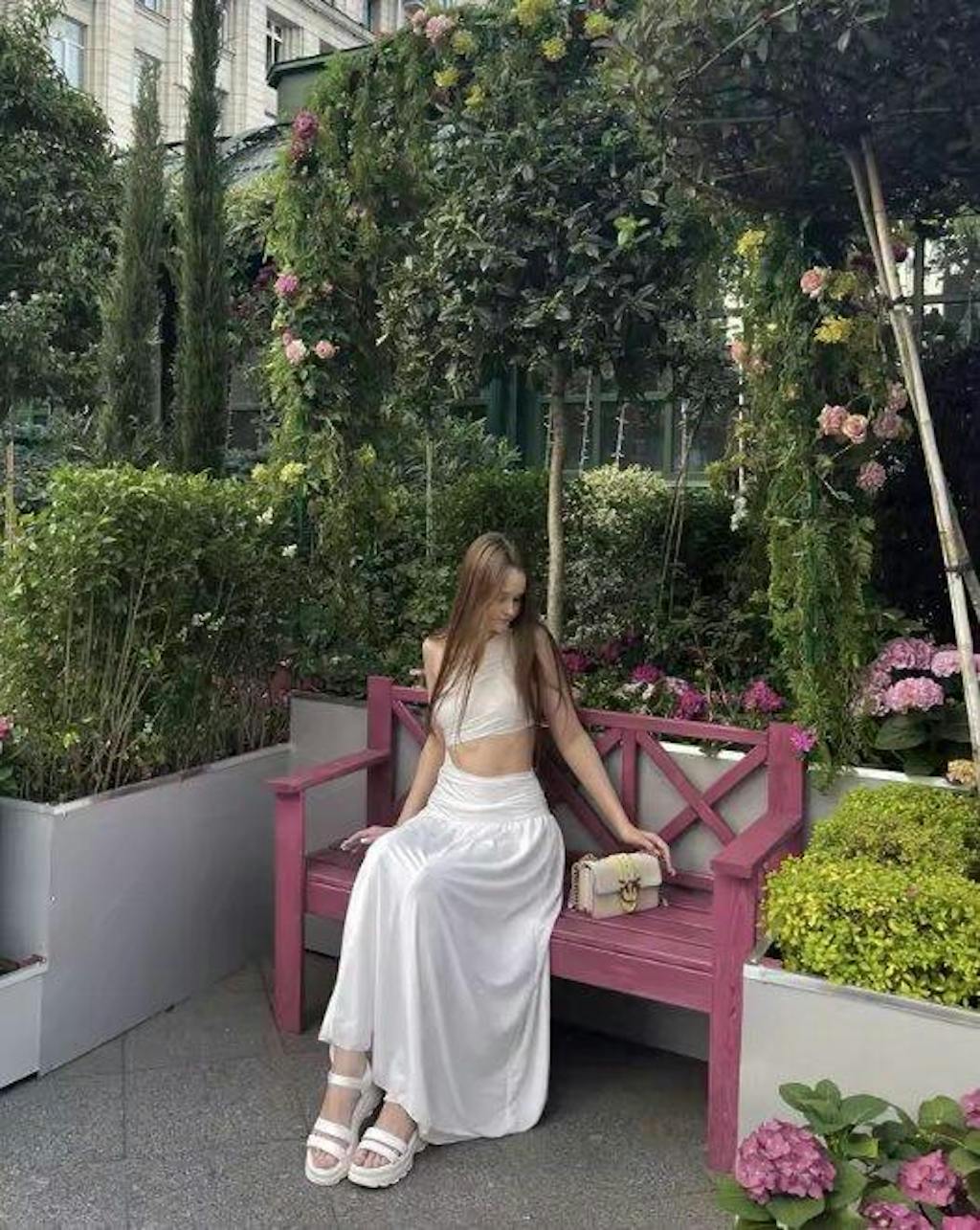 Unique White One Shoulder Prom Dress Cutout Ruched Chiffon Sexy Formal Gown,OLP2071