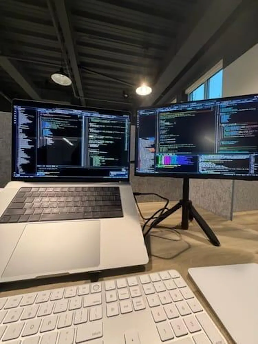 16” tragbarer Monitor + Ständer