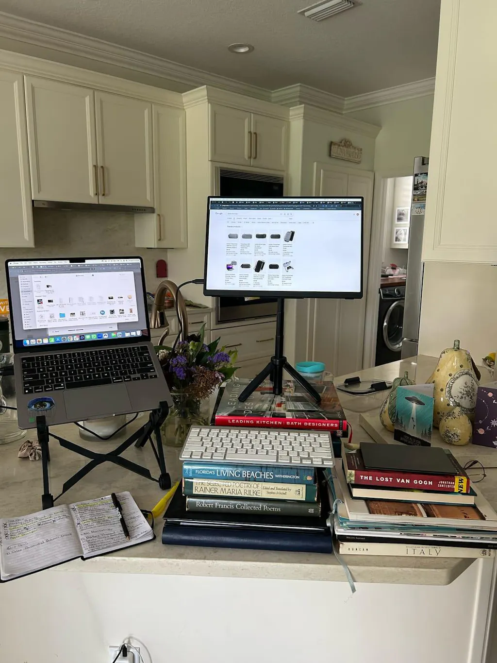 16” tragbarer Monitor + Ständer