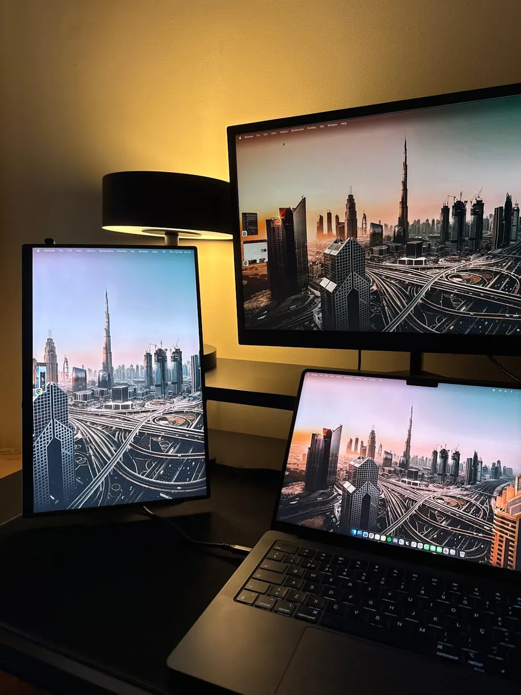 16” tragbarer Monitor + Ständer