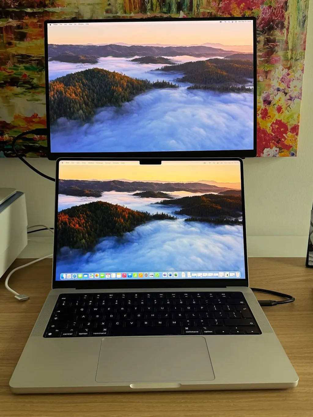 16” tragbarer Monitor + Ständer