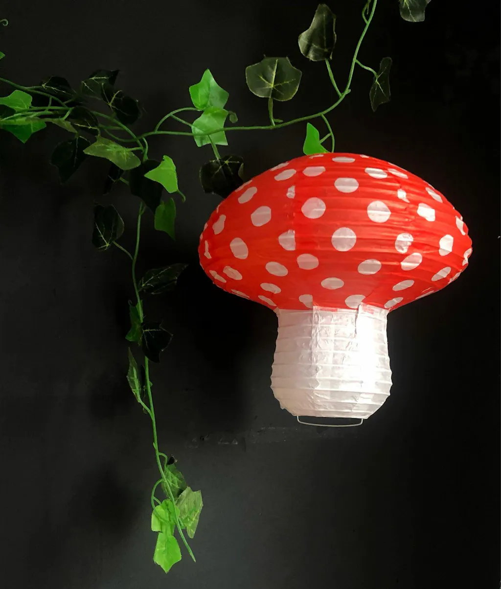 Fairy Mushroom Hanging Ceiling Decor | Aesthetic Room Wall Decor - roomtery
