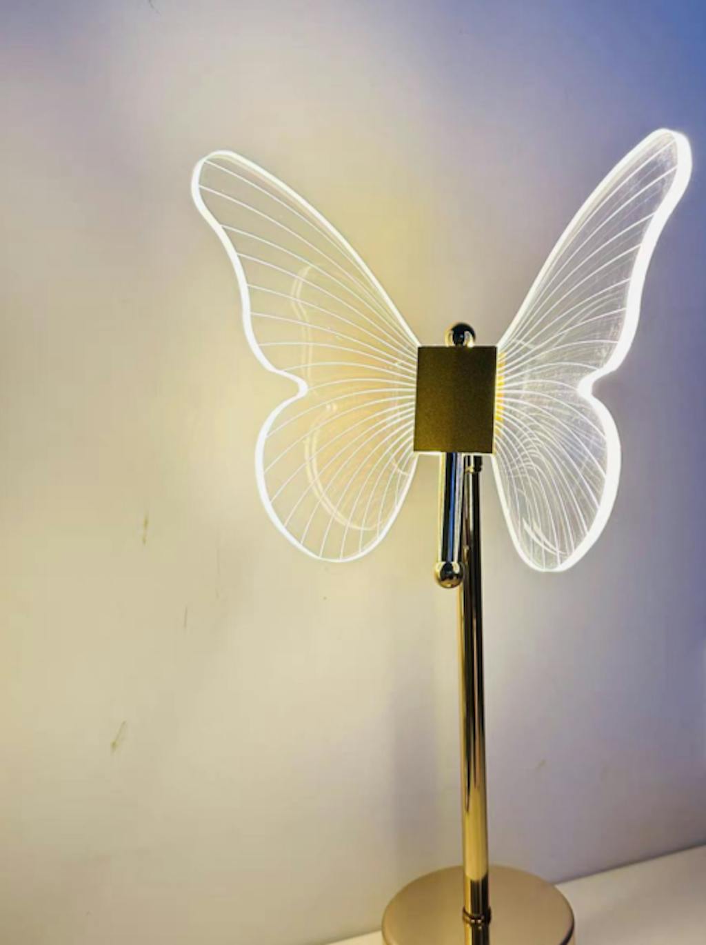 Golden Butterfly Table Lamp - Shop Online on roomtery