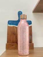 Rose Gold Sparkle Bottle, 500ml