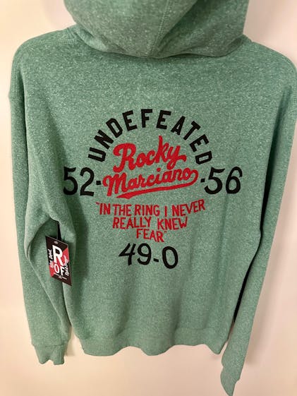 Rocky Marciano Undefeated Heather Green PO Hoody