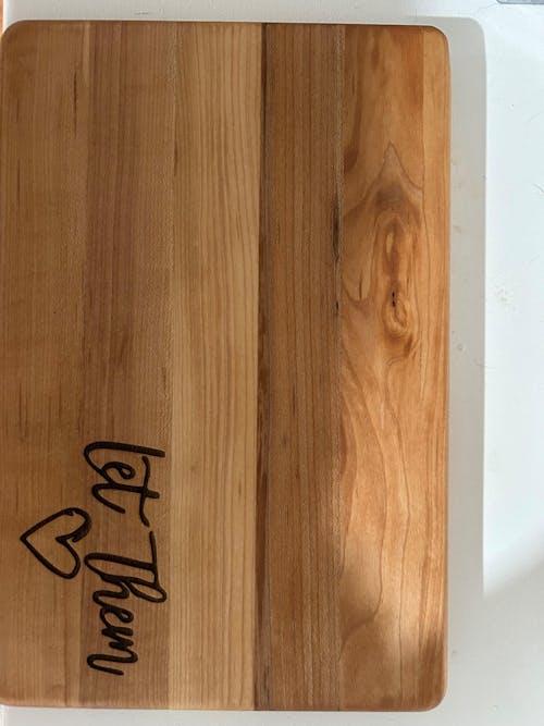 The DAILY BLOCK: 12x8 Edge Grain Maple Cutting Board