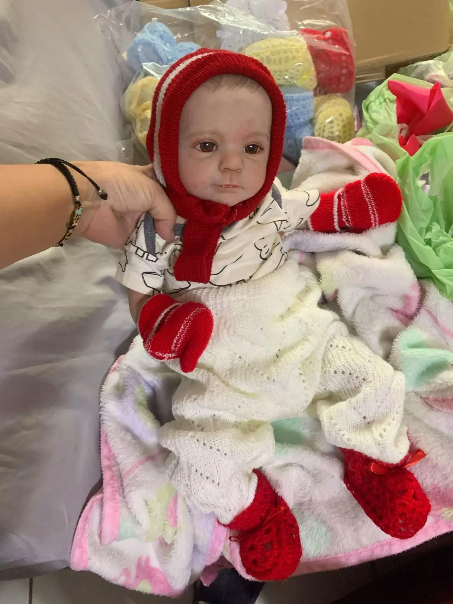 19 Inch Unpainted Felicia Reborn Doll Kit: Rosydolls.com