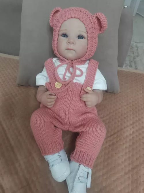 19 pollici Dora occhi azzurri reborn bambina - Bettie