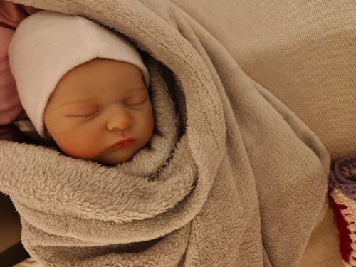 Bambola Reborn Barry Occhi Chiusi da 20 Pollici-Laura