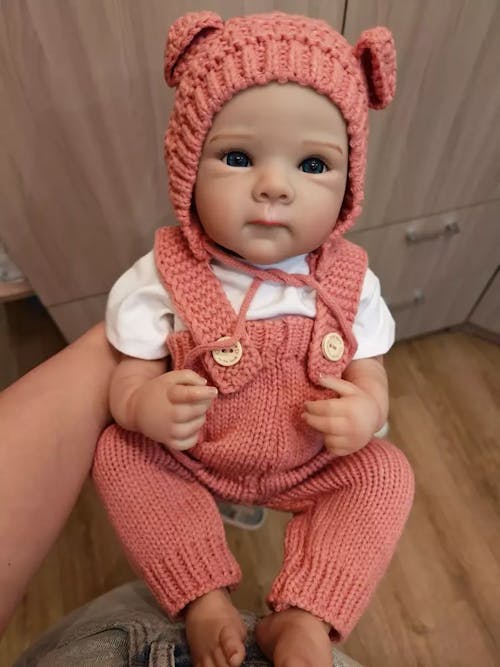 19 pollici Dora occhi azzurri reborn bambina - Bettie