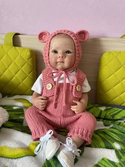 19 pollici Dora occhi azzurri reborn bambina - Bettie