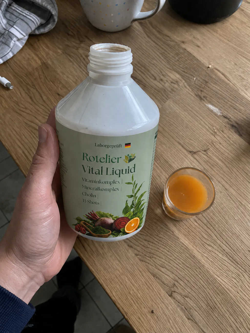 Vital Liquid - Nahrungsergänzungsmittel - Flüssig - Müdigkeit