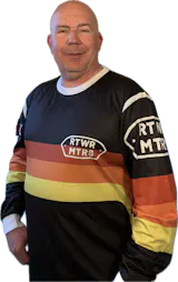 RTWR MTRS “1984” Riding Jersey (BLACK)