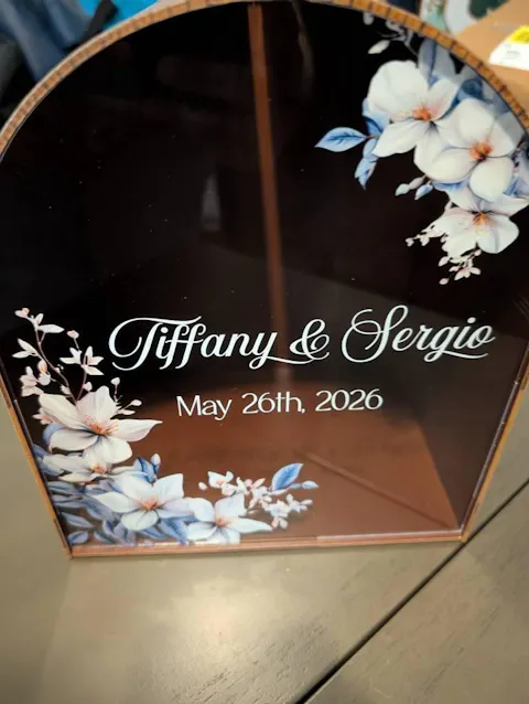 Personalized Wedding Card Box