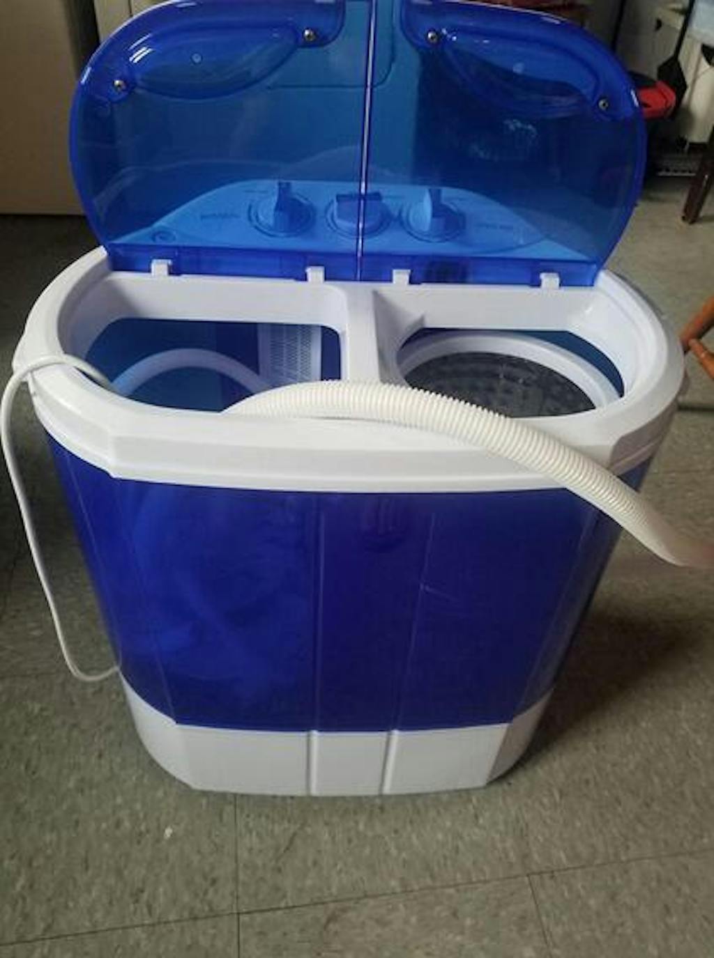 ROVSUN 10 LBS Compact Portable Twin Tub Washing Machine Spin Dryer XPB