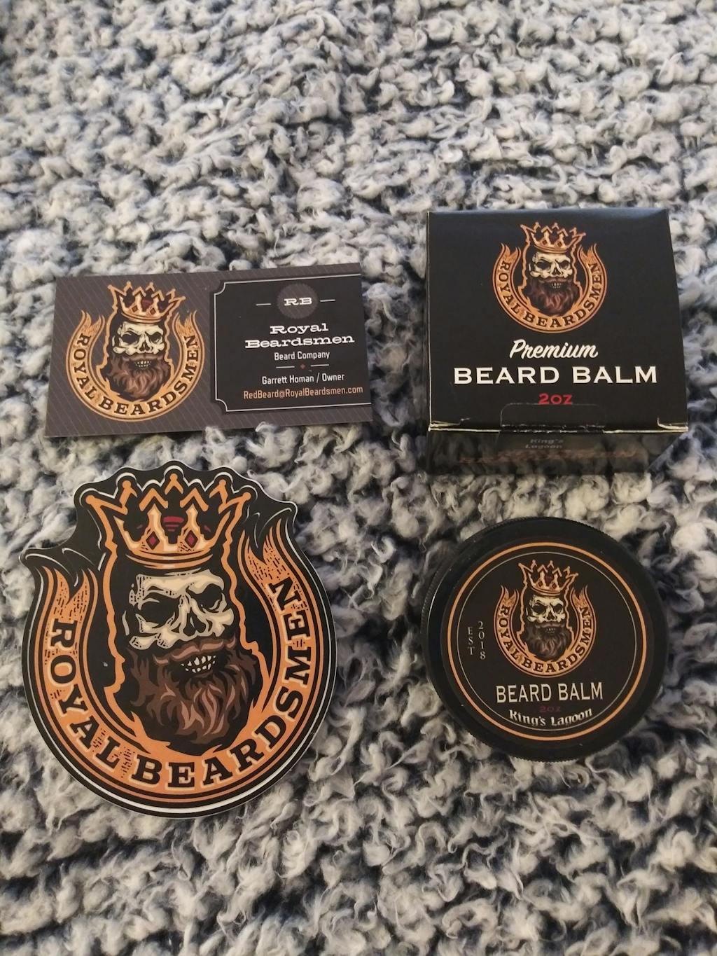 Royal Beardsmen Kings Lagoon Premium Beard Balm