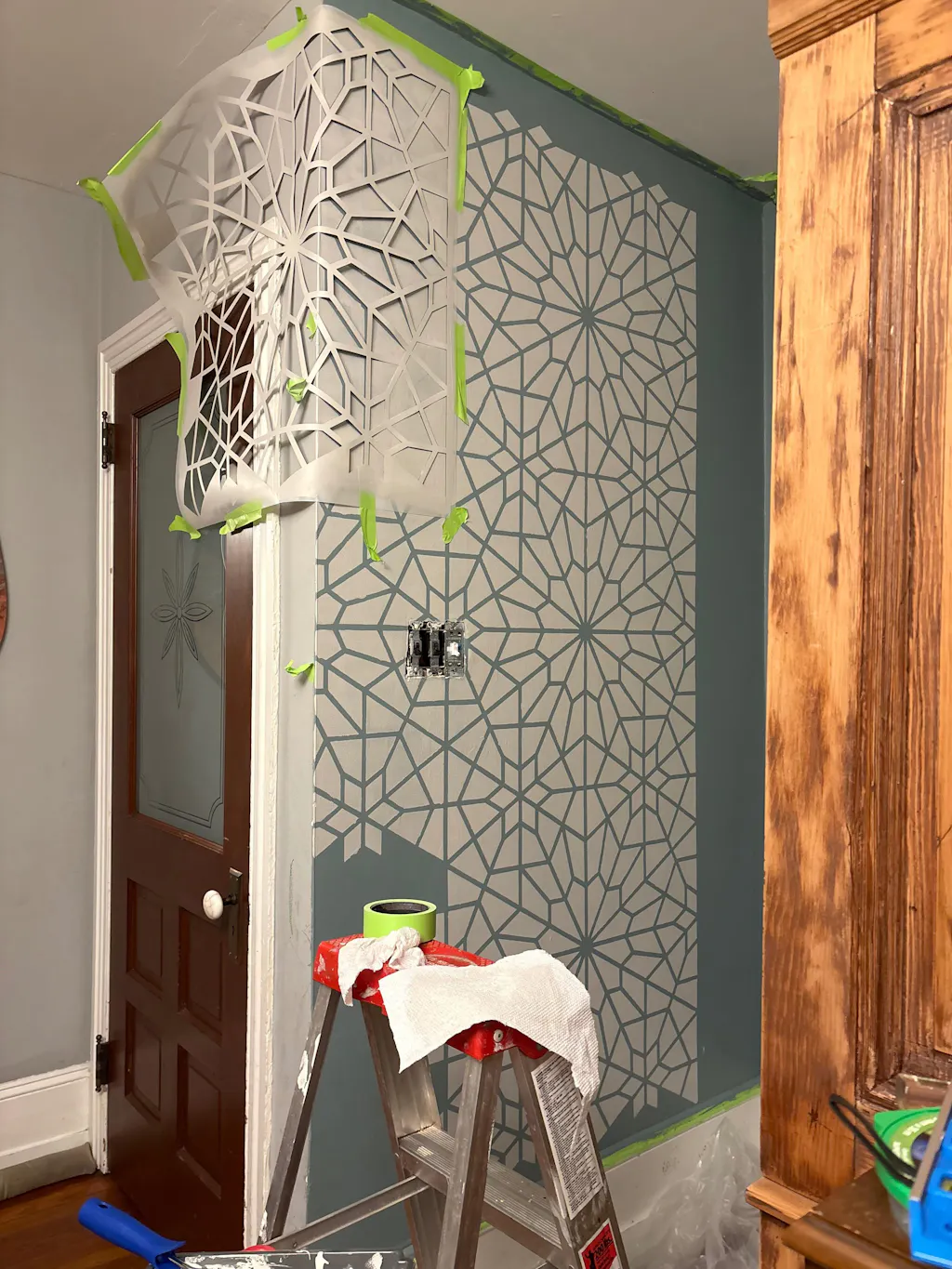 Large DIY Moroccan Stencils for Painting Walls and Floors