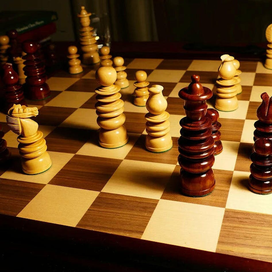 Calvert Antique Reproduction Palisander Chess Set [RCPB294] - £280.89