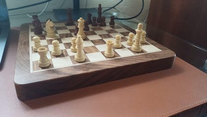 Wholesale Royal Luxury Chess Noble MDF Wooden Wholesale Customized