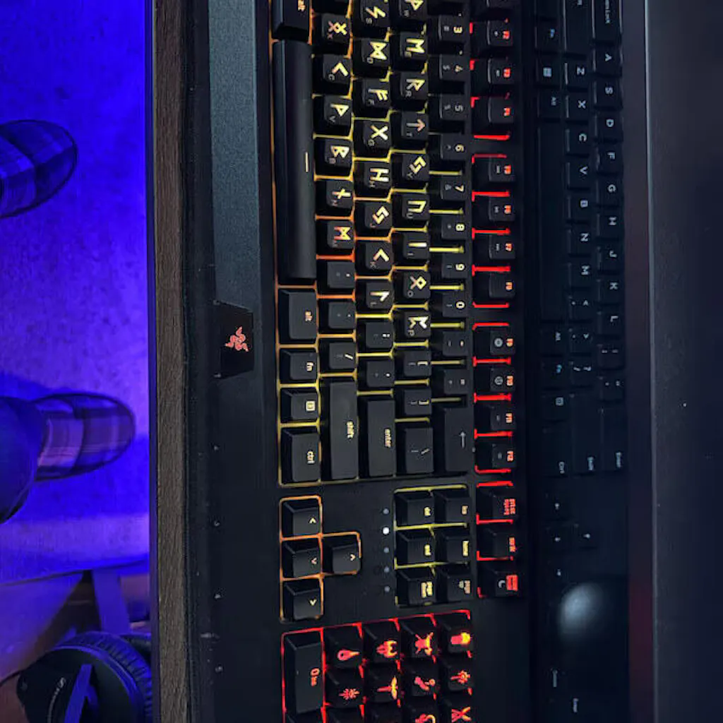 God of War Elder Futhark Runes Keycap Set – RoyalKeycaps