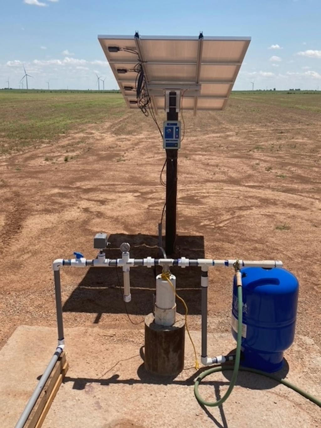 Reverse Action Pressure Switch for Solar Pumps (Optional Poly Pipe Bar