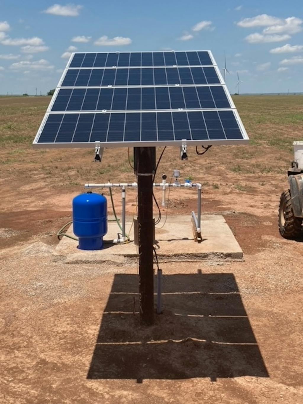 Reverse Action Pressure Switch for Solar Pumps (Optional Poly Pipe Bar