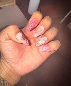 My Heart in chains - Press on Nails