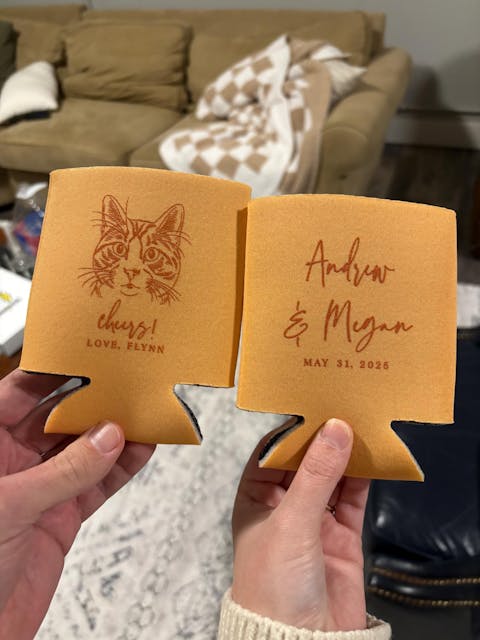 Custom Illustrated Pet Can Holder