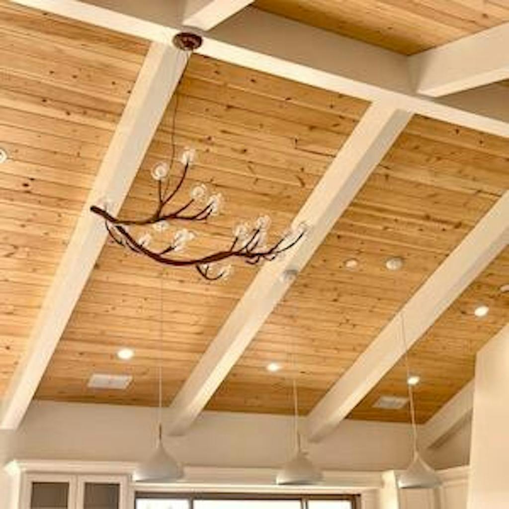 Nordic Rustic Tree Branch Hanging Chandelier