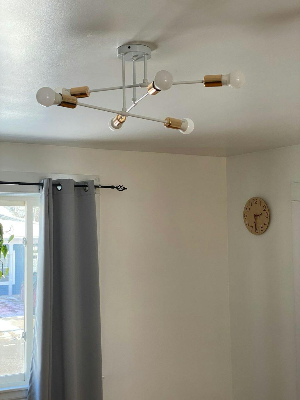 Chandelier Sputnik Hanging Light Mid Century Lighting